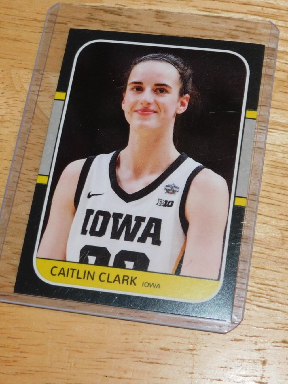Caitlin Clark rookie card - WNBA basketball star Iowa